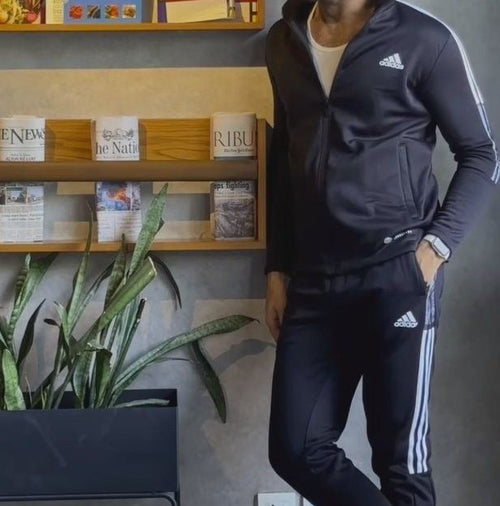 Men’s Classic Adidas Track Suit – Premium Comfort & Style